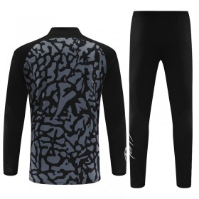 Paris Saint-Germain Dětské Tréninkový Mikina Čtvrt Zip 2023-24 Černá